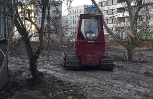 Wrocław: Deweloper bez zgody rozpoczął prace na miejskiej działce