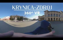 Pospaceruj deptakiem w Krynicy Zdroju - film 360° VR Video 5K