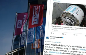 TVP publikuje materiał o inwestycji PKP. Komisja Europejska odpowiada