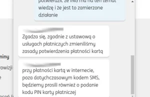 Podawanie pinu do karty w internecie - wymagane?