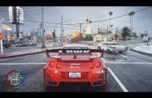 GTA 5 z ray tracingiem i modem na ultra realistyczną grafikę