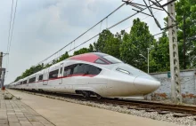 Chiny zbudowały szybki pociąg towarowy poruszający się z prędkością 350 km...