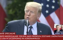 Pamiętacie? Polska jako pierwsza zostanie zaopatrzona przez USA w szczepionkę