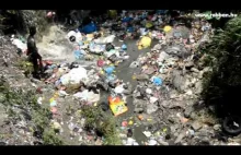 Recycling śmieci w Kathmandu