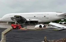 Smutne zdjęcie rozbiórki pierwszego wycofanego Airbusa A380 Air France