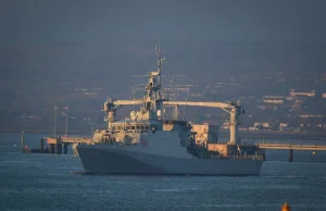 Brexit. Royal Navy wysłało okręty wojenne na kanał La Manche.