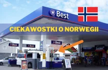 Ciekawostka na stacji paliw w Norwegii