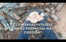 Ruch naturalny i praca fizyczna- Rąbanie drewna lepsze od siłowni?