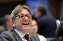 Guy Verhofstadt wyzywa Brytyjczyków od głupków i masochistów.