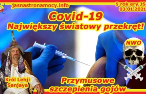 Covid-19 Największy światowy przekręt! Przymusowe szczepienia gojów