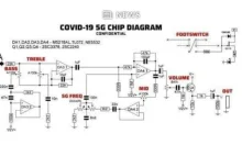 Antyszczepionkowcy ujawniają schemat chipu 5G – to schemat Boss Metal Zone