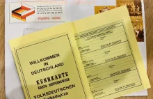 Spurek dostała prawdziwie żółte papiery prawdziwego volksdeutscha