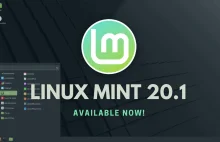 Linux Mint 20.1 LTS wydany.
