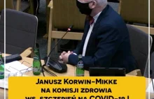 Janusz Korwin-Mikke o szczepionkach