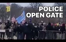 Policja na Capitolu otwiera bramy protestującym