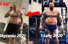 Hafthor Bjornsson chudnie w oczach - stracił już około 50 kilogramów! - P24