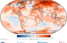 Rok 2020 okazał się rekordowo ciepły w historii pomiarów w Europie