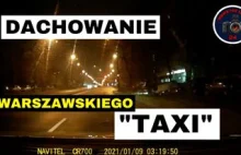 Wypadek podczas nocnego wyścigu w Warszawie. Nagranie z wideorejestratora.