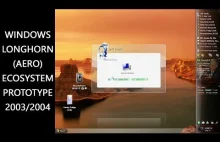 Prototyp Windows Longhorn (2003)