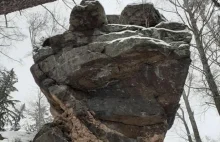 Głowa Żaby - Osobliwa skała w Szklarskiej Porębie