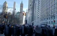 Antifa na ulicach Manhattanu 10.01.2021