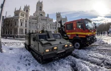 Atak zimy w Hiszpanii. Na pomoc ruszyło wojsko, zmarła kolejna osoba