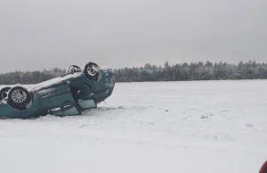 Często nieukończona zawodówka, ale auto jest :( Uszkodził pas startowy i uciekł