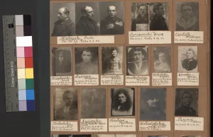 Osoby podejrzane o działalność komunistyczną lub szpiegowską. 1923-