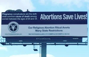 Sataniści chcą obejść prawo. Proponują aborcję jako praktykę religijną