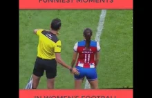 Funniest moments in women's football.