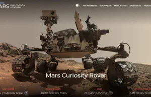 Rozpoczął się 3000. sol (dzień) marsjański łazika Curiosity