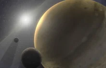 Astronomowie dokonali pomiaru ogromnej planety czającej się z dala od...