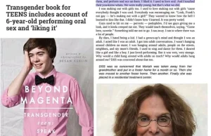 Transgenderowa książka dla nastolatków opisująca 6 latka