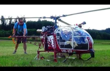Gigantyczny zdalnie sterowany model helikoptera