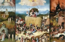 Analiza obrazu "Wóz z sianem" Hieronima Boscha