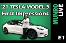 2021 Tesla Model 3: E1 - Pierwsze wrażenia (ENG)