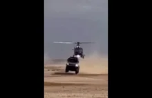 Kamaz prawie strąca helikopter na Rajdzie Dakar 2021