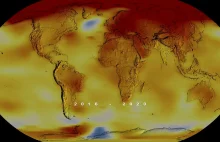 Film NASA ujawnia, że rok 2020 był najcieplejszym w historii świata