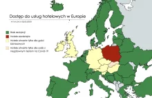 Polska z najbardziej restrykcyjnymi obostrzeniami dotyczącymi hoteli w Europie