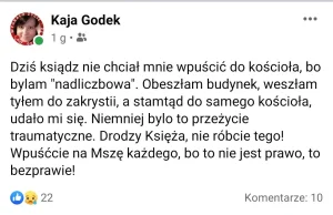 Kaja Godek za nic ma obostrzenia