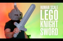 Lego miecz - Lego w skali 1:1
