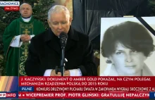 TVPiS, Kaczyński i msza poświęcona jego matce; atak na opozycję i Amber Gold.