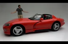 Oryginalny Dodge VIPER z 1992 roku.