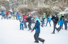 Wielka bitwa na śnieżki w Zielonej Górze