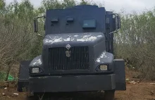 Opancerzone ciężarówki meksykańskich karteli