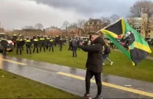 Holandia: Policja użyła armatek wodnych do tłumienia Anty-Covidowej...