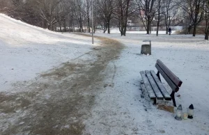 Tragedia na sankach w Warszawie. Świadek: Wszyscy się rozeszli, jakby uciekli