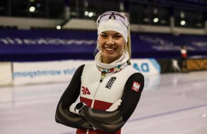 Karolina Bosiek z Tomaszowa najlepsza w Europie w łyżwiarstwie szybkim