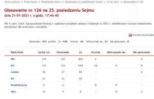 Sejm przegłosował 14. emeryturę