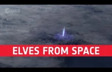 Kamery ISS uchwyciły rzadkie zjawisko w postaci błyskawic "nad chmurami".